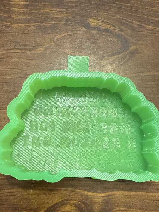 I know everything happens for a reason