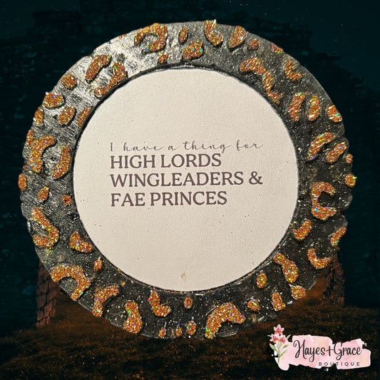 High lords, wing leaders, fae princes